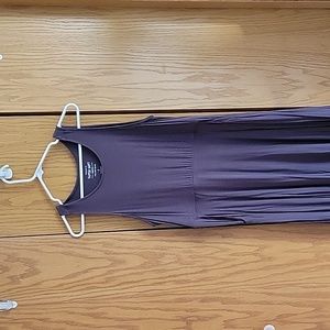 EUC Torrid Gray Handkerchief Hem Dress